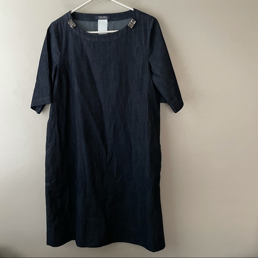 S’Max Mara Design for easy living denim dress